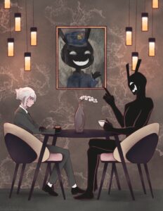 museum goers - Artist Unknown